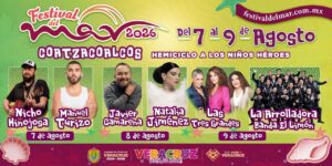 Presentan la segunda edición del Festival del Mar en Coatzacoalcos