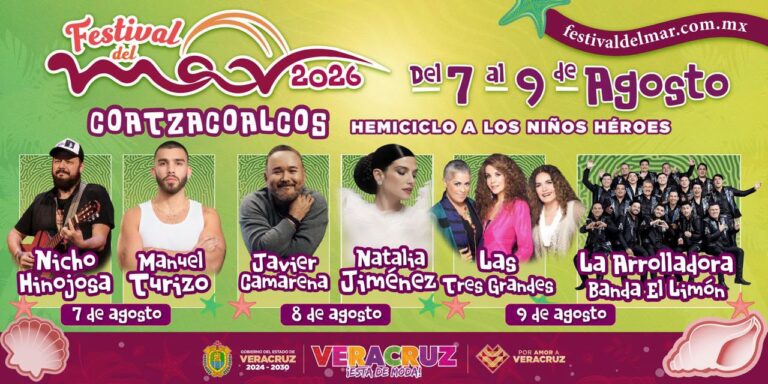 Presentan la segunda edición del Festival del Mar en Coatzacoalcos