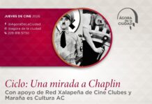 Rendirán homenaje a Charles Chaplin con ciclo de cine gratuito en el Ágora de Xalapa