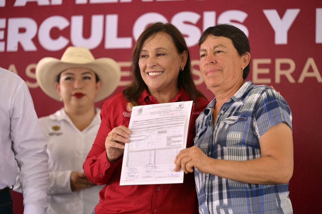 Rocío Nahle va por la certificación ganadera de Zona A para todo Veracruz