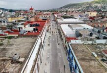 Salomón Jara entrega mejoramiento de calles del Centro Histórico de Oaxaca