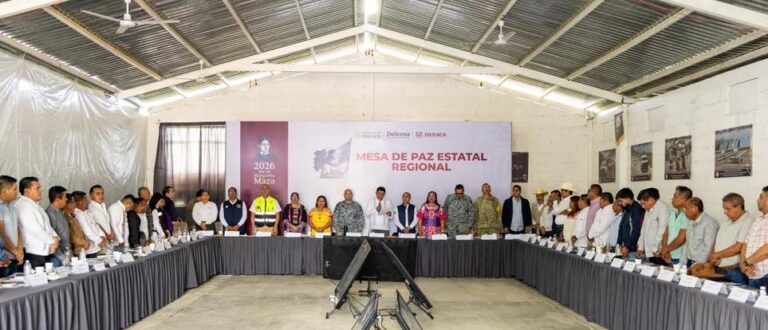Salomón Jara instala el Consejo Regional de Protección Civil 2026 en la Sierra de Flores Magón