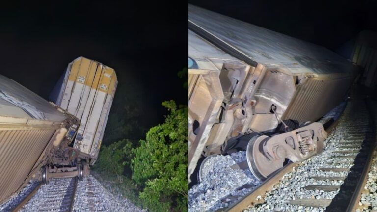 Tren Interoceánico se vuelve a descarrilar en Oaxaca