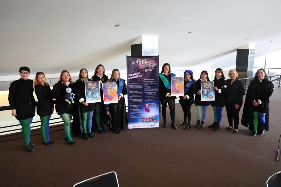 Xalapa y Xico albergarán el XIII Festival Internacional de Tunas Femeniles