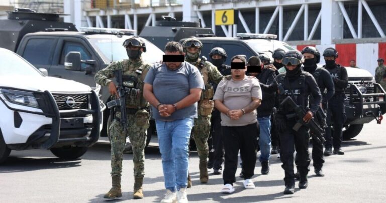 14 cateos simultáneos dejan nueve detenidos