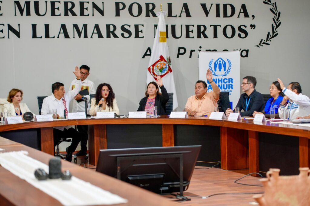 ACNUR reconoce a Oaxaca como referente nacional en atención al desplazamiento forzado