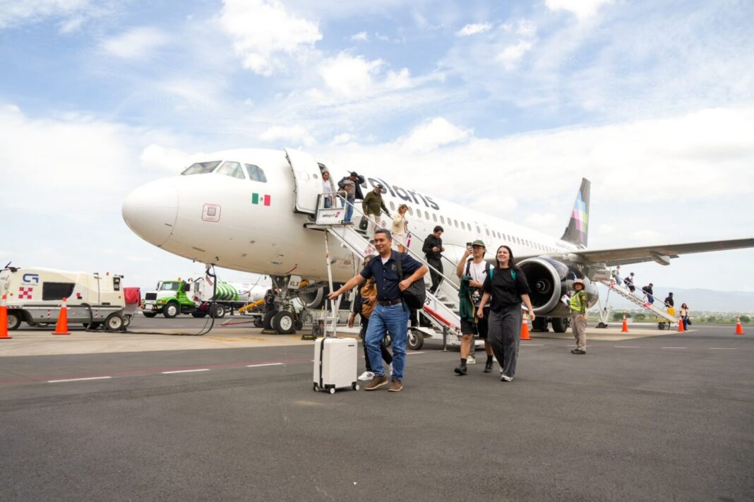 Crece el tráfico aéreo en Oaxaca