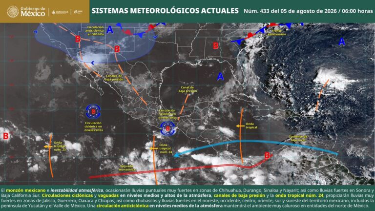 Pronostican tormentas y temperaturas de hasta 40 grados en Oaxaca