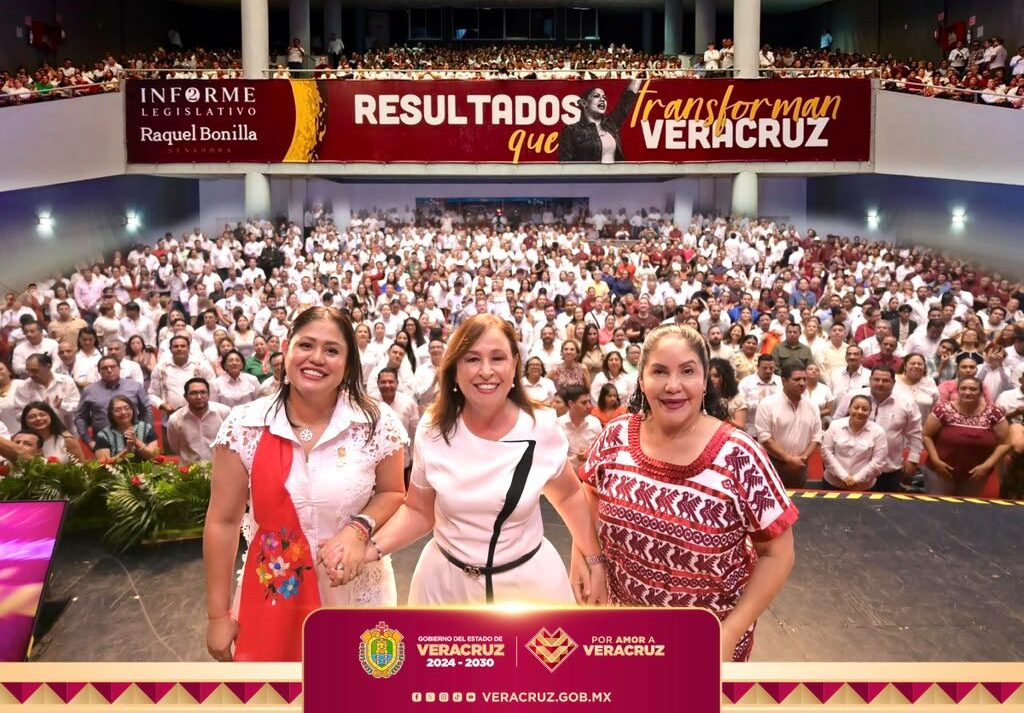 Rocío Nahle destaca el papel de las reformas legislativas en la transformación de Veracruz