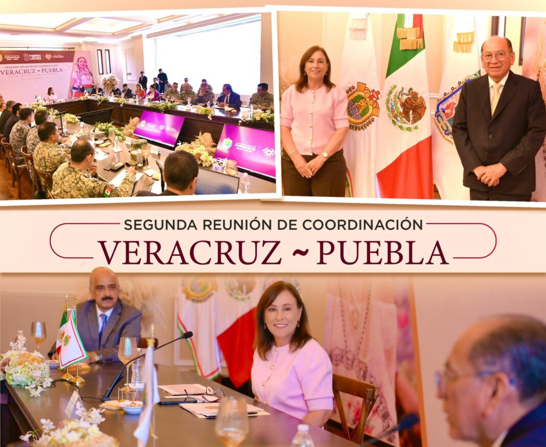 Veracruz y Puebla refuerzan su coordinación en seguridad