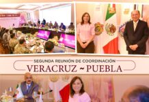 Veracruz y Puebla refuerzan su coordinación en seguridad