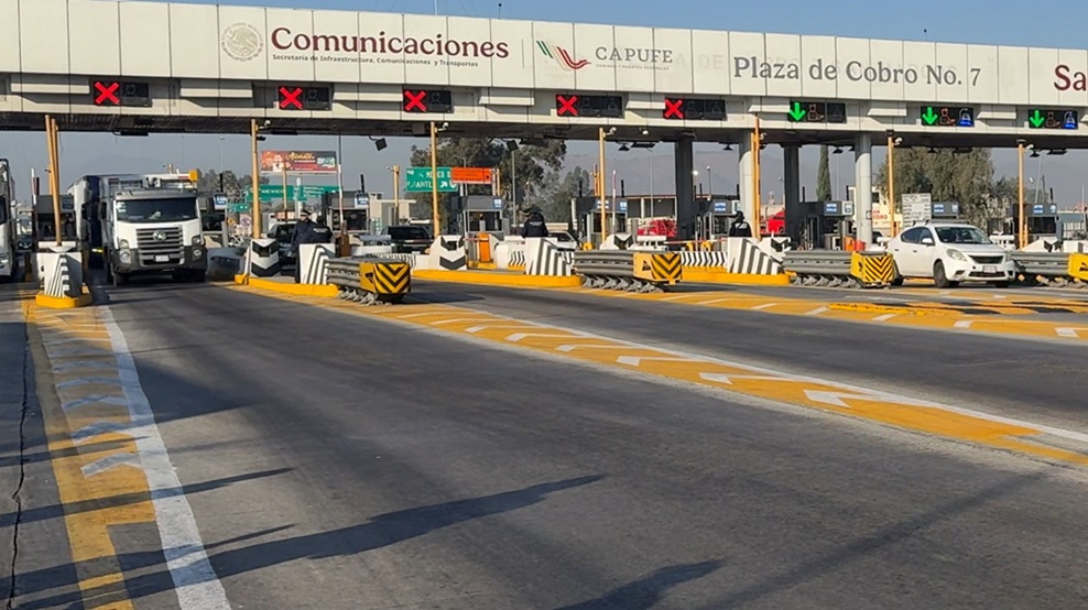 SICT cierra más de 800 accesos irregulares e instala arcos inteligentes