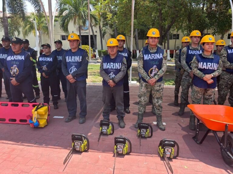 Activan el Plan Marina con casi 14 mil elementos ante el avance del huracán ‘Polo’