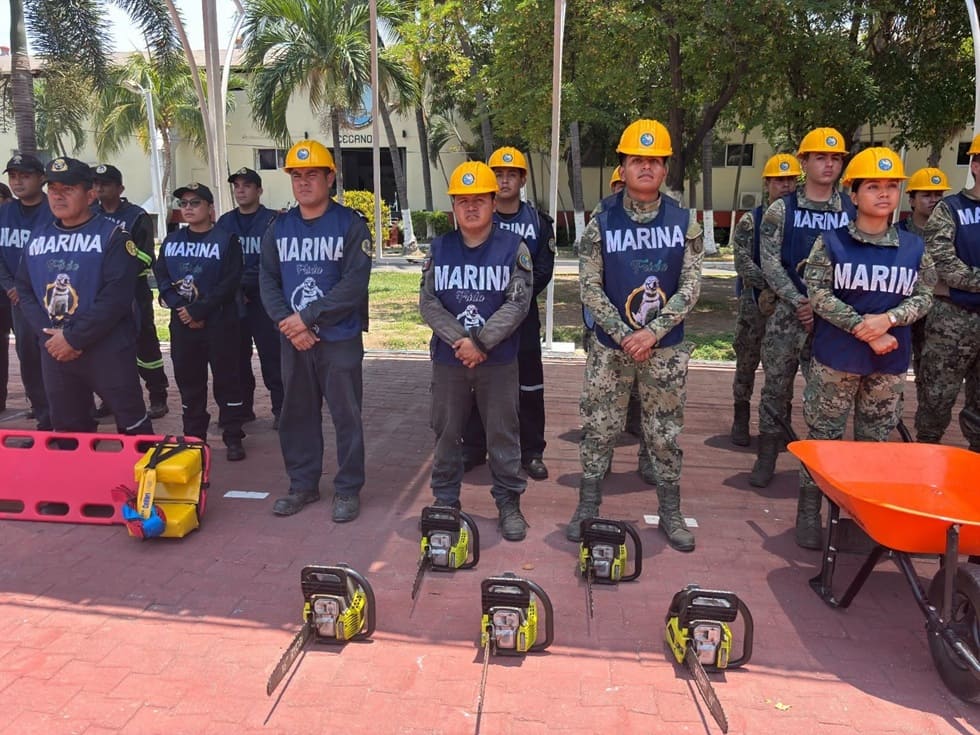 Activan el Plan Marina con casi 14 mil elementos ante el avance del huracán ‘Polo’