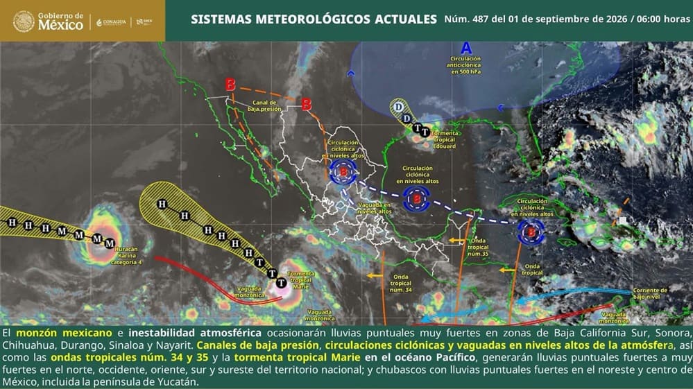Arranca la temporada de frentes fríos 2026-2027 en Oaxaca