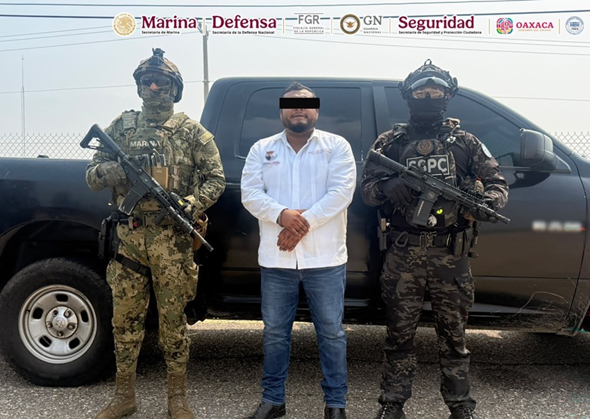 Detienen a Miguel Sánchez, alcalde de Juchitán de Zaragoza