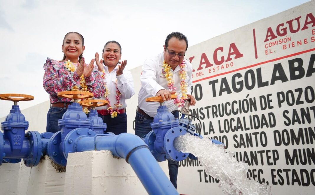 Inauguran pozo profundo en Tehuantepec