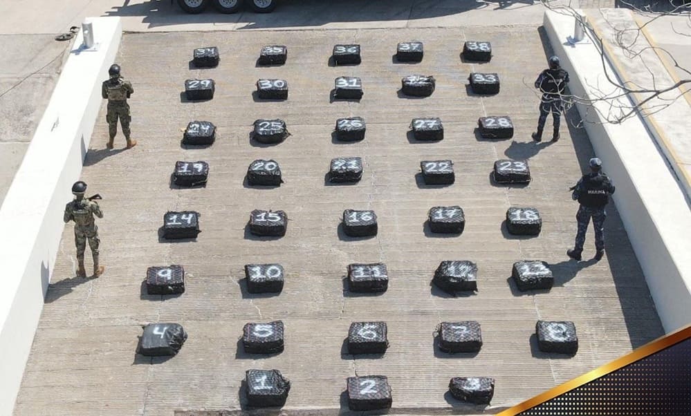 Marina eleva en 47% el decomiso de cocaína en altamar