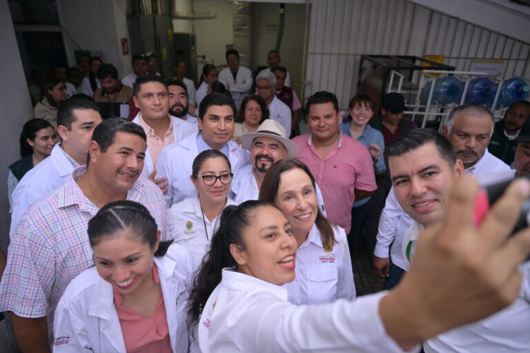 Rocío Nahle supervisa abasto e infraestructura en hospitales de Tantoyuca y Tempoal