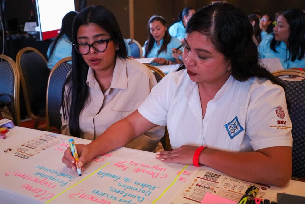 SEV capacita a 73 agentes de educación especial en el norte de Veracruz