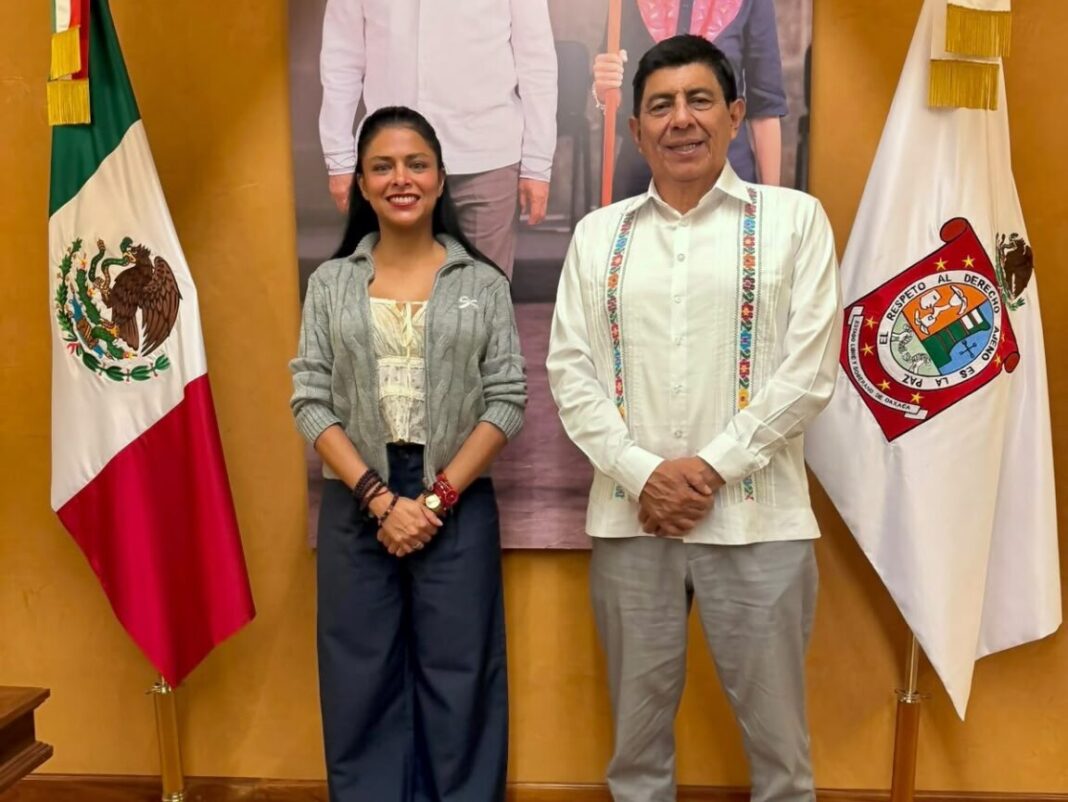Salomón Jara designa a Fernanda Chávez como nueva titular del IEEPO