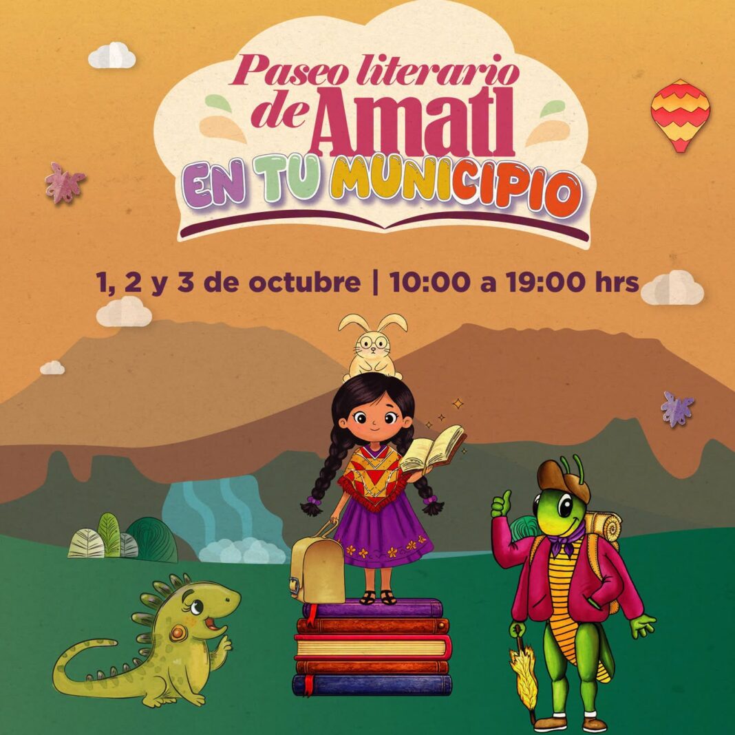 San Andrés Tuxtla se llena de libros, música y arte con el Paseo Literario de Amatl