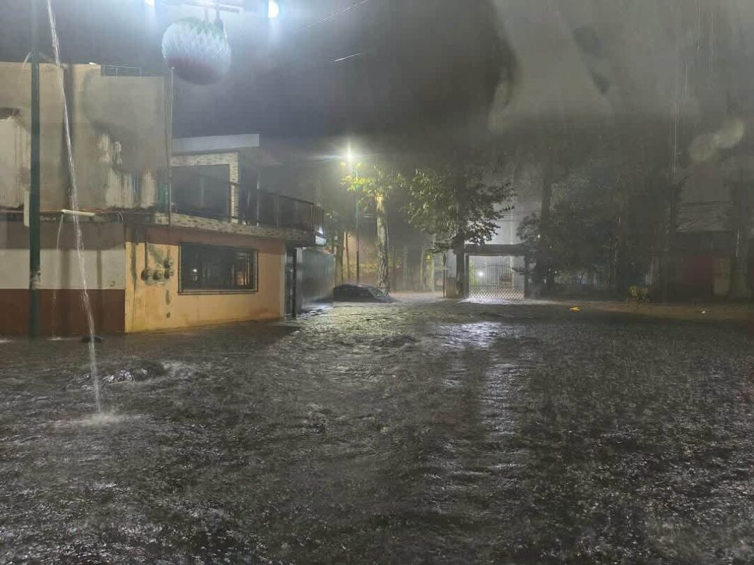 Tormenta azota Xalapa