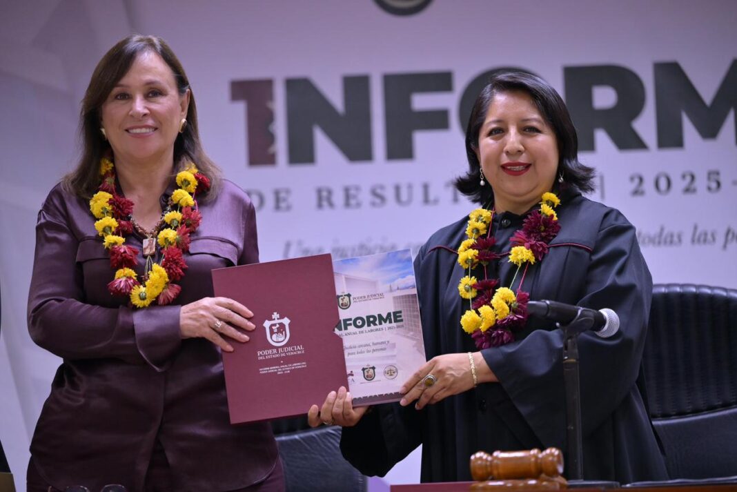Tribunal Superior de Justicia de Veracruz alcanza eficacia del 99.3% en resolución de asuntos durante periodo 2025-2026