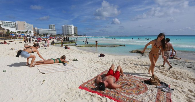 Turismo internacional en México sube 2.9% en julio,
