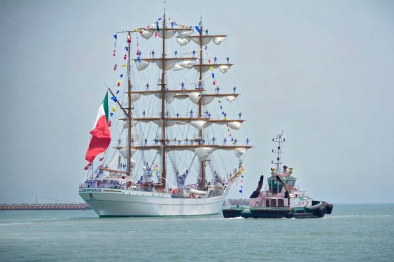 Veracruz recibirá a 12 buques escuela en el Festival Velas Latinoamérica 2027