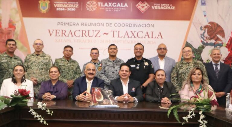 Veracruz y Tlaxcala alistan convenio de seguridad