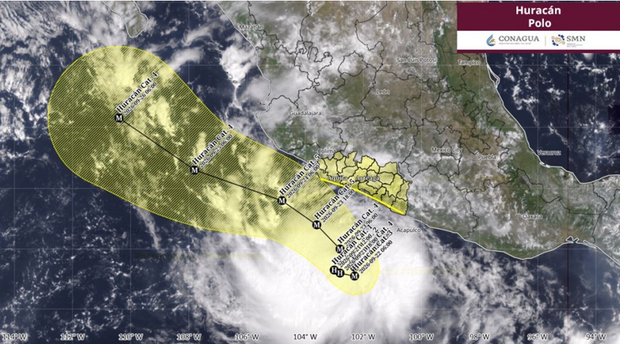 suspenden clases en Michoacán y Guerrero ante rápida intensificación