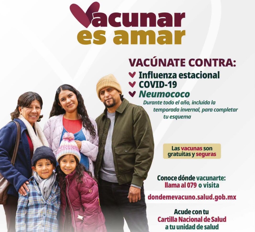 Veracruz arranca campañas de vacunación contra VPH y temporada invernal 2026-2027