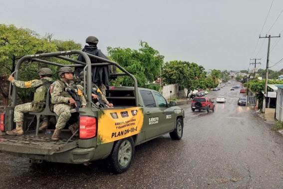 Ejército y Guardia Nacional despliegan operativo preventivo en el norte de Veracruz ante intensas lluvias