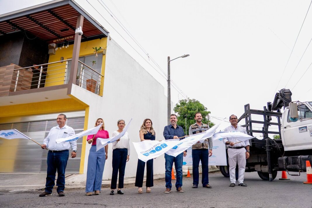 Arrancan programa de iluminación en Boca del Río