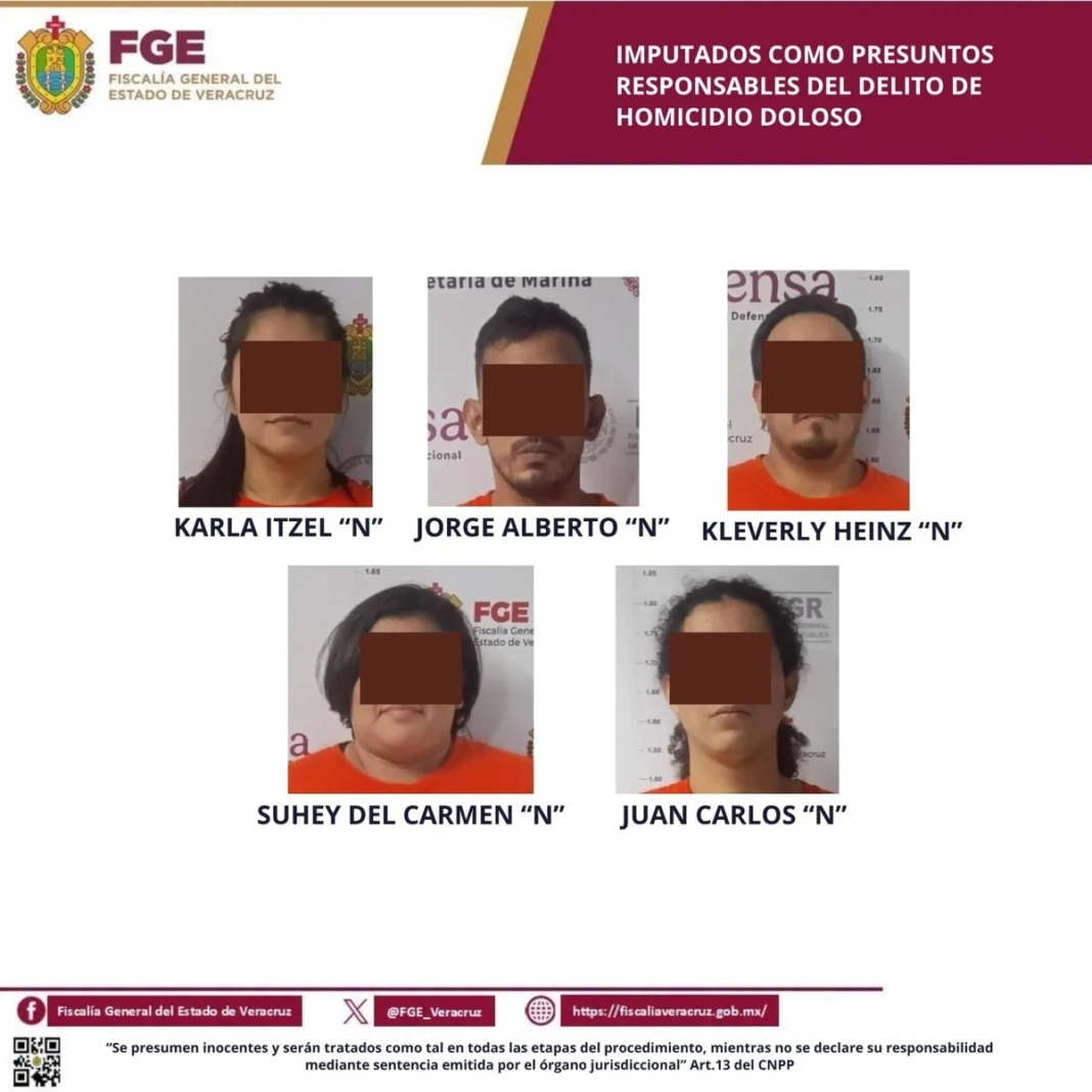 Caen cinco presuntos implicados en el asesinato de 