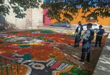 Despliegan operativo de seguridad por las festividades de Día de Muertos en Oaxaca