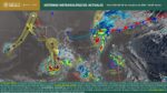 Efecto simultáneo de “Simón” e “Isaías” traerá lluvias y oleaje elevado a Oaxaca