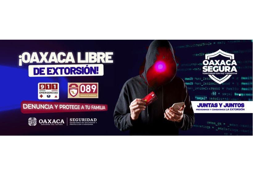 Emiten recomendaciones ante el aumento de extorsiones y secuestros virtuales en Oaxaca