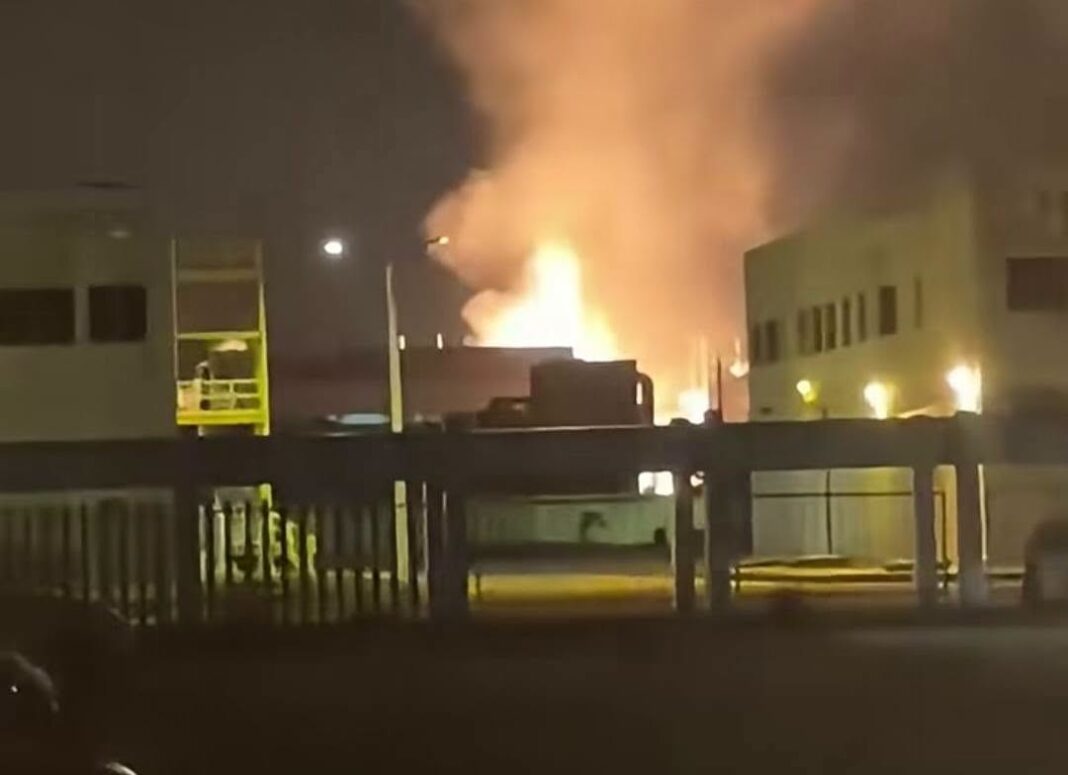 Flamazo en complejo La Cangrejera genera alarma en Veracruz