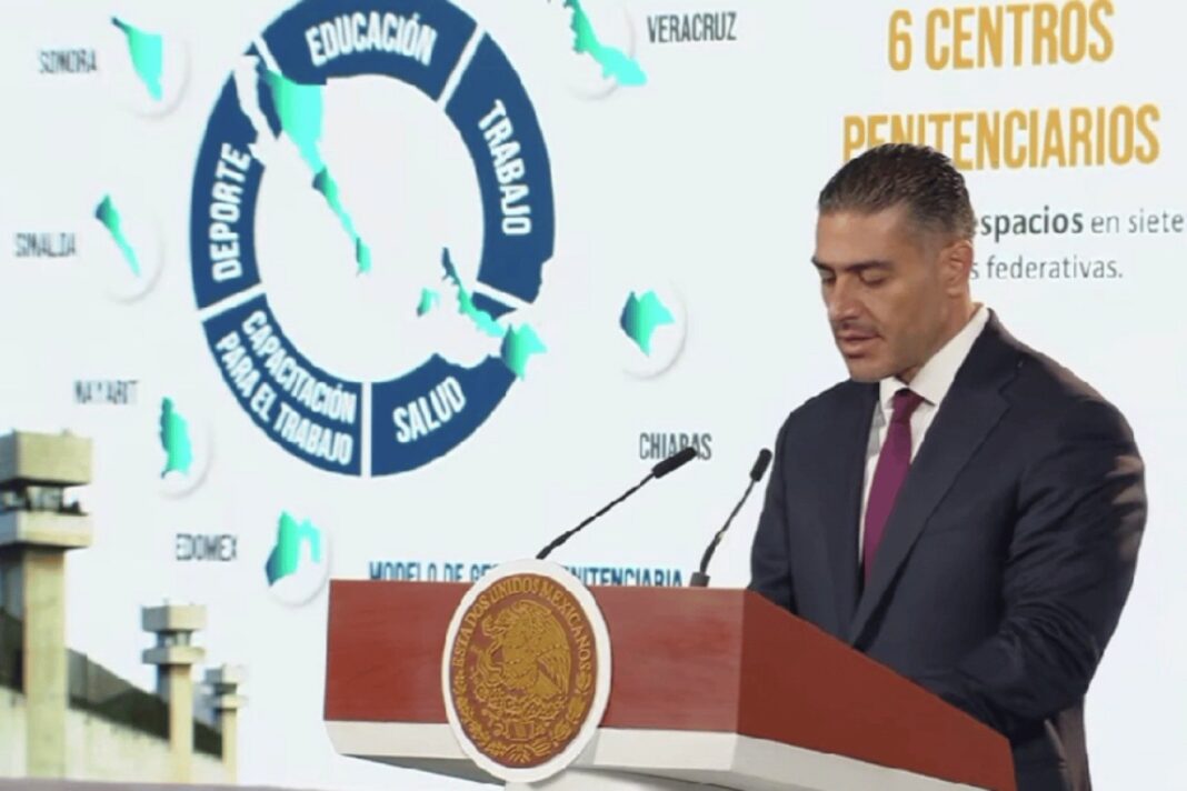 García Harfuch anuncia la construcción de seis nuevos penales en México