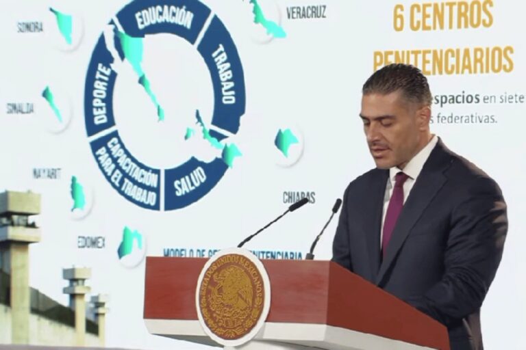 García Harfuch anuncia la construcción de seis nuevos penales en México
