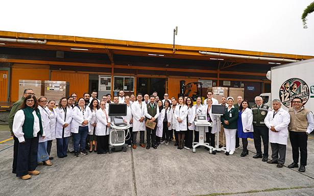 IMSS arranca distribución de equipo médico a 39 hospitales