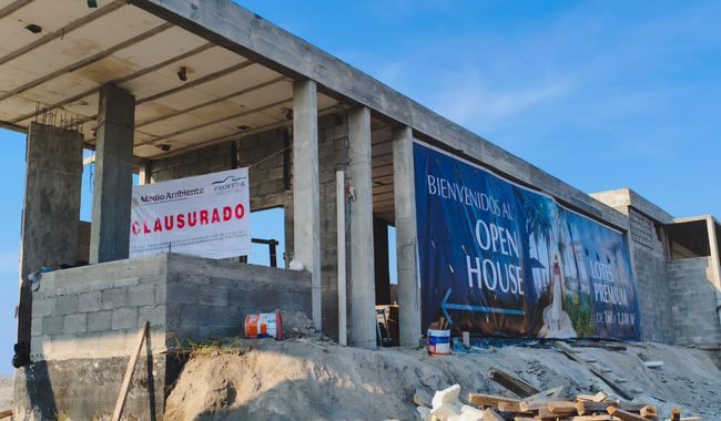Profepa frena megadesarrollo inmobiliario en Alvarado
