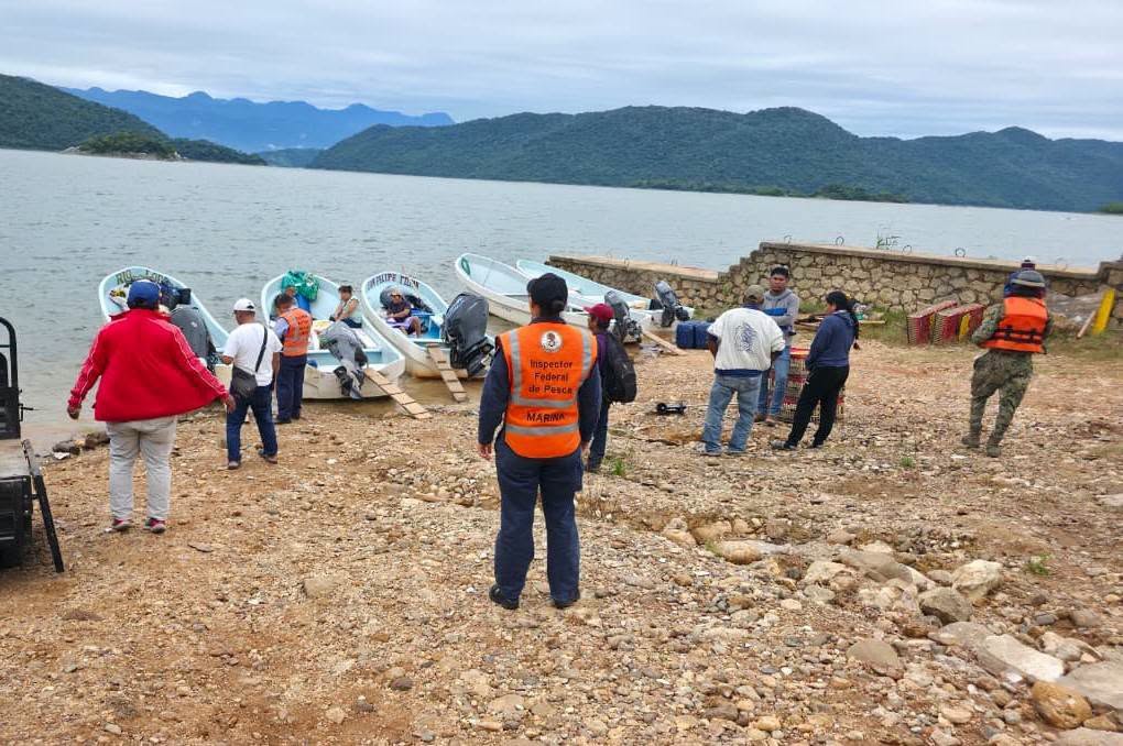 Realizan operativos conjuntas contra la pesca ilegal en Oaxaca y Veracruz