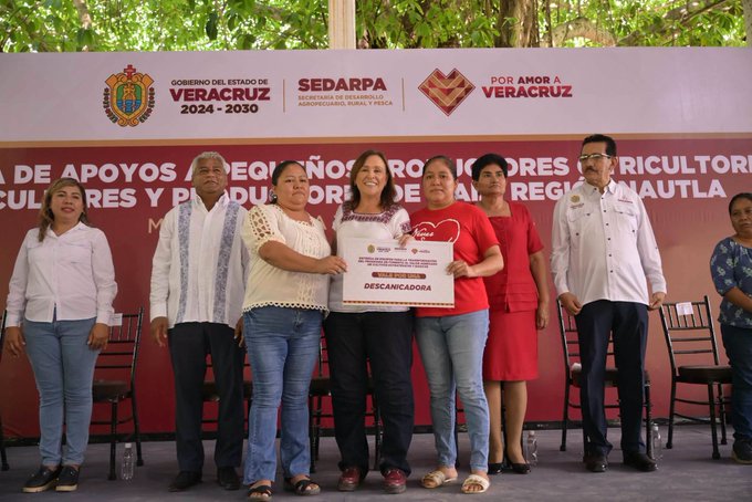 Rocío Nahle anuncia 500 mdp más para el campo veracruzano y nuevos viveros de cítricos