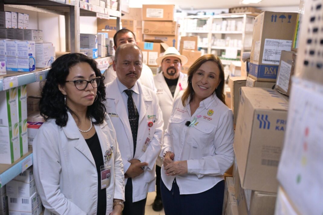 Rocío Nahle anuncia diagnóstico hospitalario y equipamiento urgente para el Hospital General de Álamo