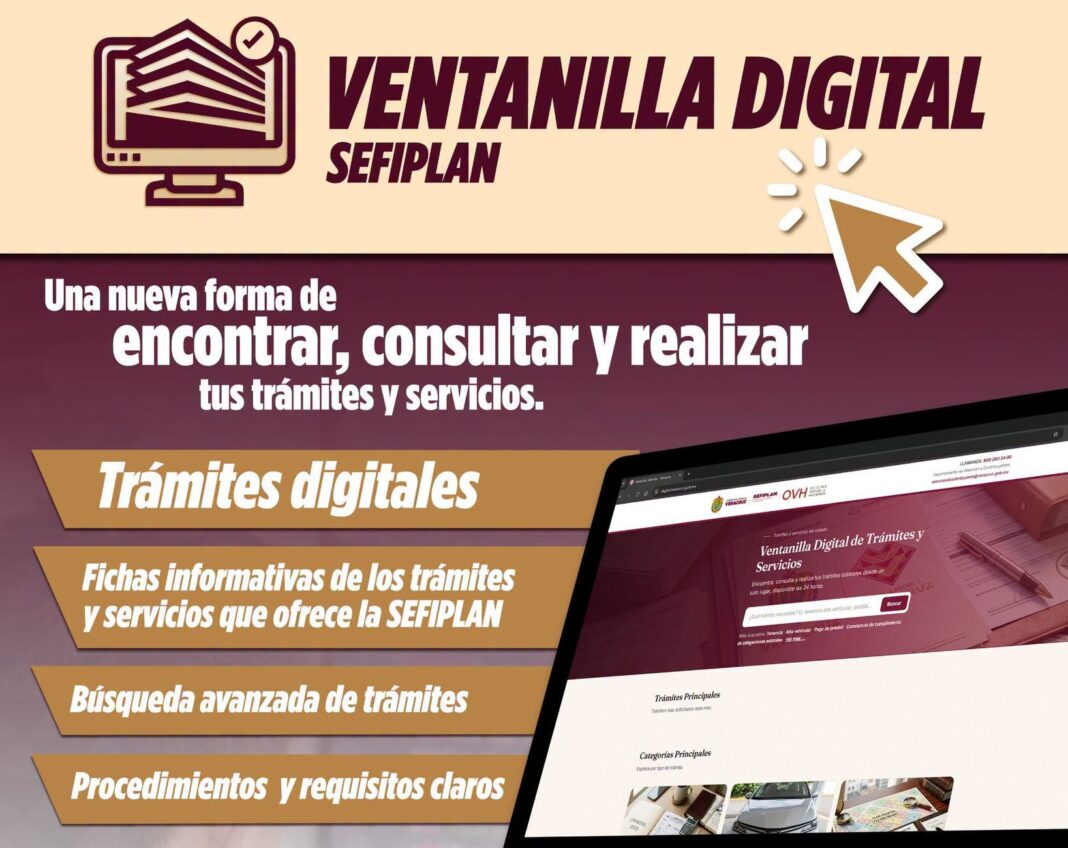 Sefiplan alista Ventanilla Digital