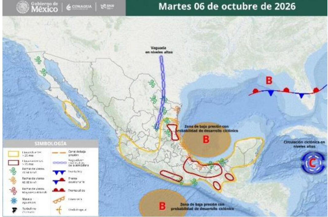 alerta en Oaxaca por clima